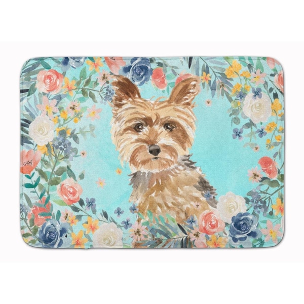 Carolines Treasures Yorkie Machine Washable Memory Foam Mat CK3401RUG - main